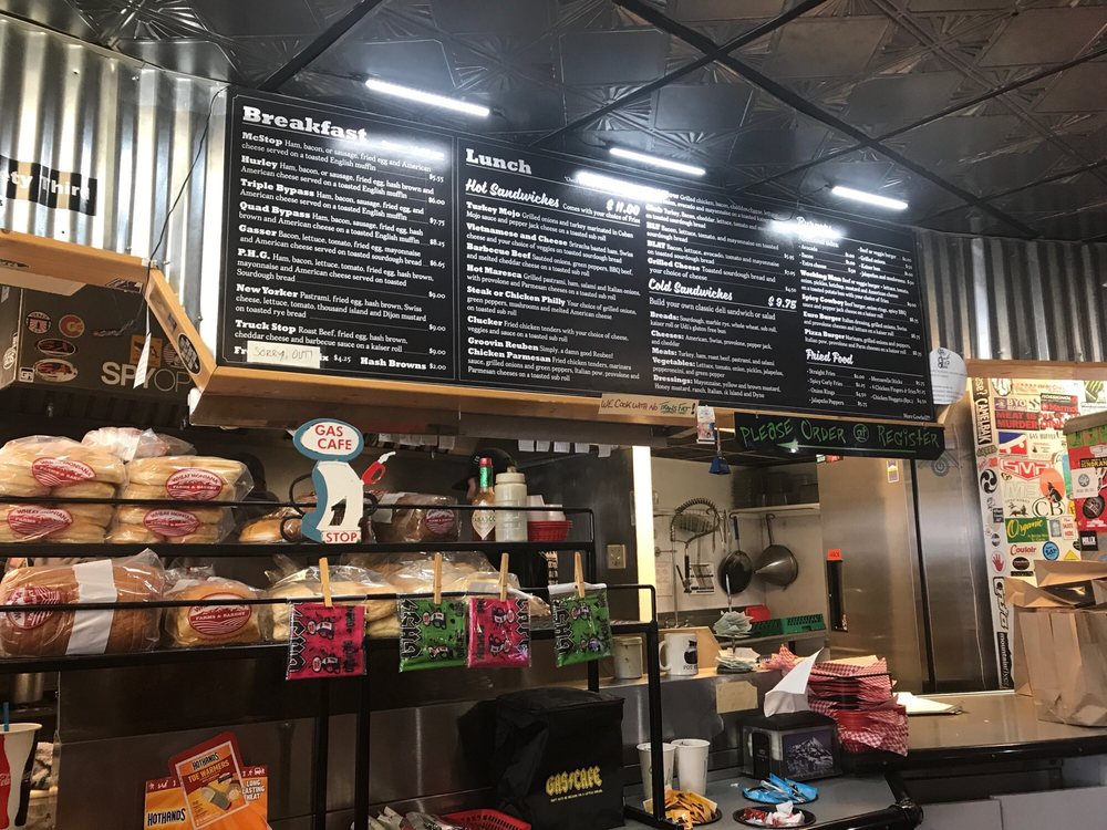 Fresh made-to-order food from Gas Cafe One Stop