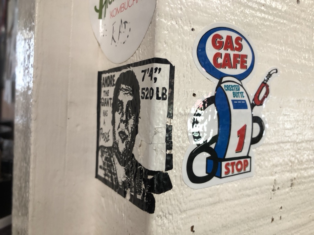 Gas Cafe Stickers